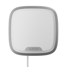 Дротова сирена Ajax Superior StreetSiren Plus Fibra white із захистом від саботажу для вулиці та при