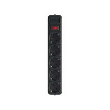 Мережевий фільтр Maxxter SPM5-G-10B, 3 м кабель, 5 розеток