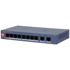 Керований PoE-комутатор Dahua DH-CS4010-8ET2GT-60 з 8 портами PoE