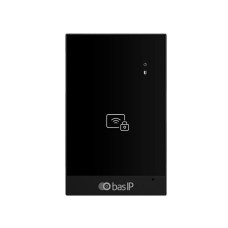 Зчитувач з контролером Bas-IP CR-02BD black з технологією UKEY