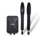 Автоматика для розпашних воріт GATEXPERT SW300DC Black (dual arms) комплект
