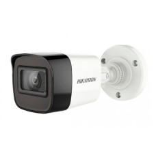 HD-TVI видеокамера 5 Мп Hikvision DS-2CE16H0T-ITFS (3.6mm) з вбудованим мікрофоном для системи відео