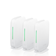 Комплект з трьох Mesh Wi-Fi маршрутизаторів ZYXEL Multy M1 AX1800, WiFi6, 1xWAN GE, 3xLAN GE, Amazon