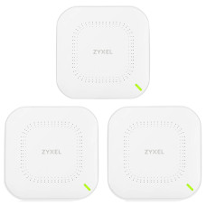 Точка доступу ZYXEL NWA110AX 3-pack AX1800, 1xGE, WiFi 6, Nebula, PoE, MU-MIMO, 3 точки без інжектор