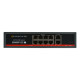 PoE-комутатор FoxGate S5808P-E2 (T) CCTV 8-портовий некерований