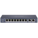 Некерований PoE комутатор Hikvision DS-3E0310P-E/M(B) з 8 портами PoE