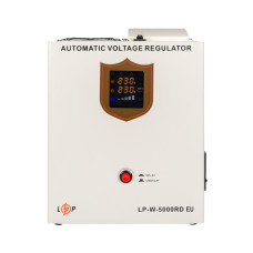 Стабілізатор напруги Logicpower LP-W-5000RD EU (3000Вт/7 ступ)