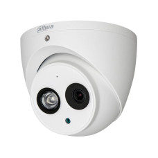 HDCVI відеокамера 2 Мп Dahua DH-HAC-HDW1200EMP-A-S3 (3.6 мм) з вбудованим мікрофоном для системи від