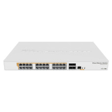 PoE-комутатор MikroTik CRS328-24P-4S+RM 28-портовий керований гігабітний