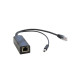 Розгалужувач сигналу та живлення POE 48V splitter ATIS Hi-P01
