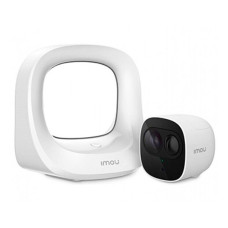 Wi-Fi IP відеокамера бездротова вулична 2 Мп IMOU Kit-WA1001-300/1-B26EP (Cell Pro) з базовою станці
