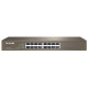 Комутатор TENDA TEF1016D 16xFE, Rackmount, Некерований