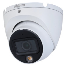 HDCVI відеокамера 5 Мп Dahua DH-HAC-HDW1500TLMP-IL-A (2.8 мм) з подвійним підсвічуванням для системи