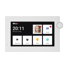 IP-відеодомофон Bas-IP AZ-07L Android 7" white з можливістю горизонтального та вертикального монтажу