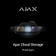Ajax Cloud Storage Premium (4 камери, 1500 хвилин, 30 днів): захищене хмарне сховище для зберігання