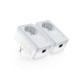 Комплект адаптерів Powerline TP-LINK TL-PA4010PKIT 2PK AV600 із вбудованою розеткою