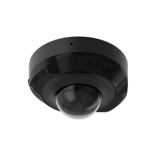 IP-відеокамера Ajax DomeCam Mini (8 Мп/4 мм) black, дротова з роздільною здатністю 8 Мп і кутом огля
