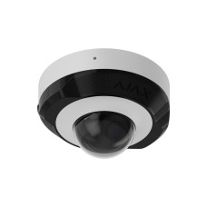 IP-відеокамера Ajax DomeCam Mini (8 Мп/4 мм) white, дротова з роздільною здатністю 8 Мп і кутом огля