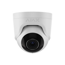 IP-відеокамера Ajax TurretCam (5 Мп/4 мм) white, дротова з роздільною здатністю 5 Мп і кутом огляду