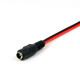 Роз'єм живлення (мама, female) Power jack 2.1*5.5mm з дротом 20 см
