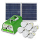 Сонячна система освітлення Solar Technology YH1003B з блоком живлення 12 А-год для освітлення приміщ